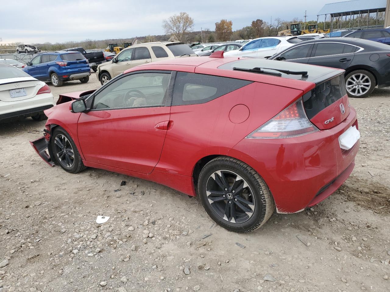 2014 Honda CR-Z VIN JHMZF1D66ES002534 Copart auction photo, front end damage thumbnail 2