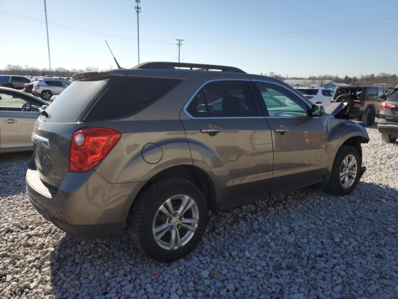 2010 Chevrolet Equinox VIN 2CNALPEW7A6324696 Copart auction photo, front end damage thumbnail 3