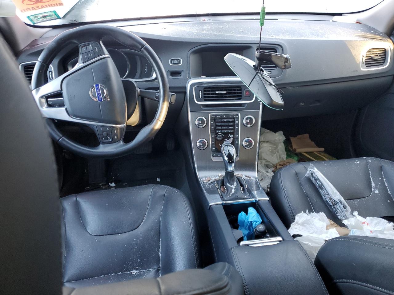 2016 Volvo S60 VIN YV1612TK2G2415796 Copart auction photo, rollover damage thumbnail 8