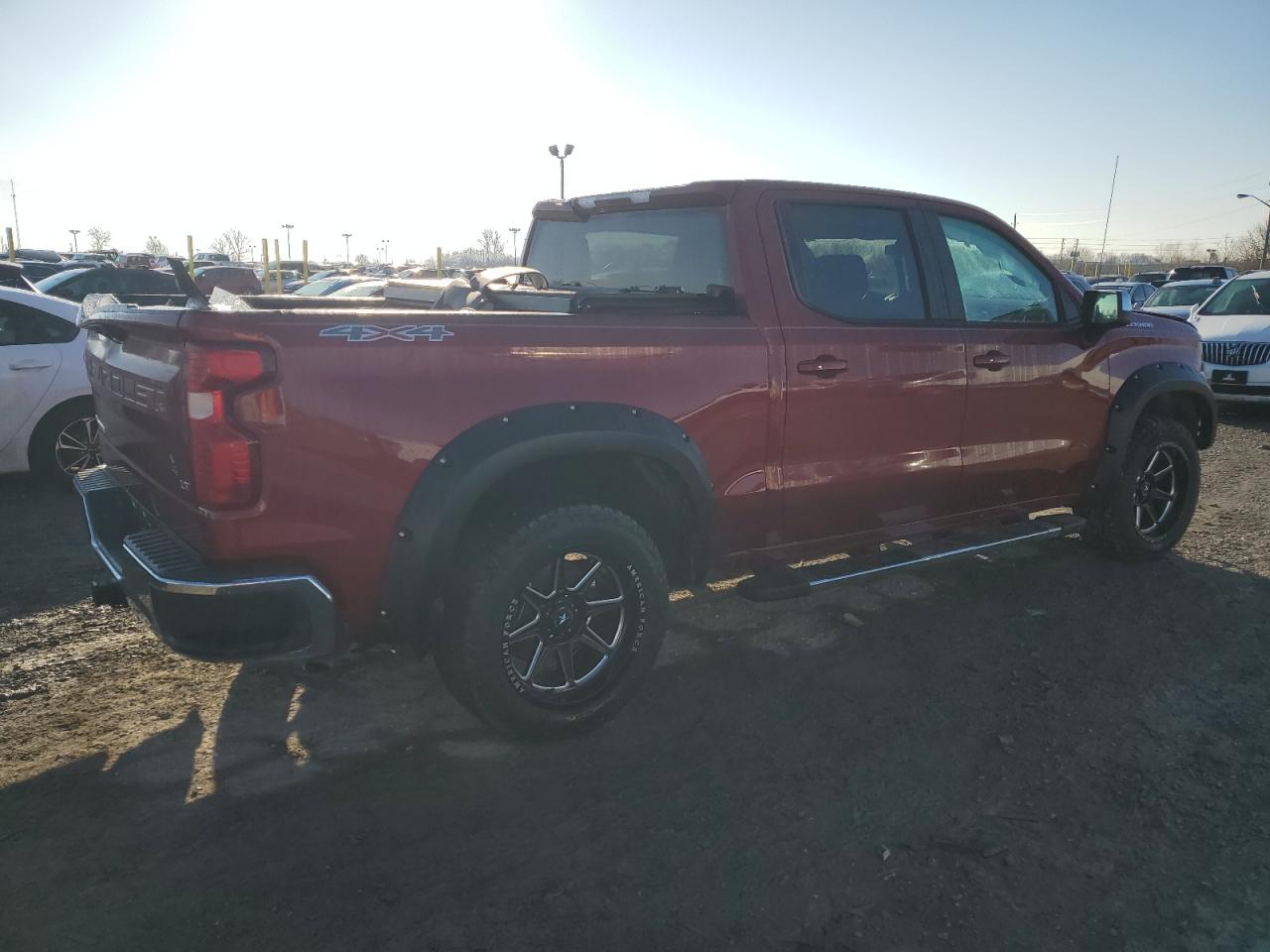 2019 Chevrolet Silverado VIN 1GCUYDED1KZ110647 Copart auction photo, front end / minor dent/scratches damage thumbnail 3