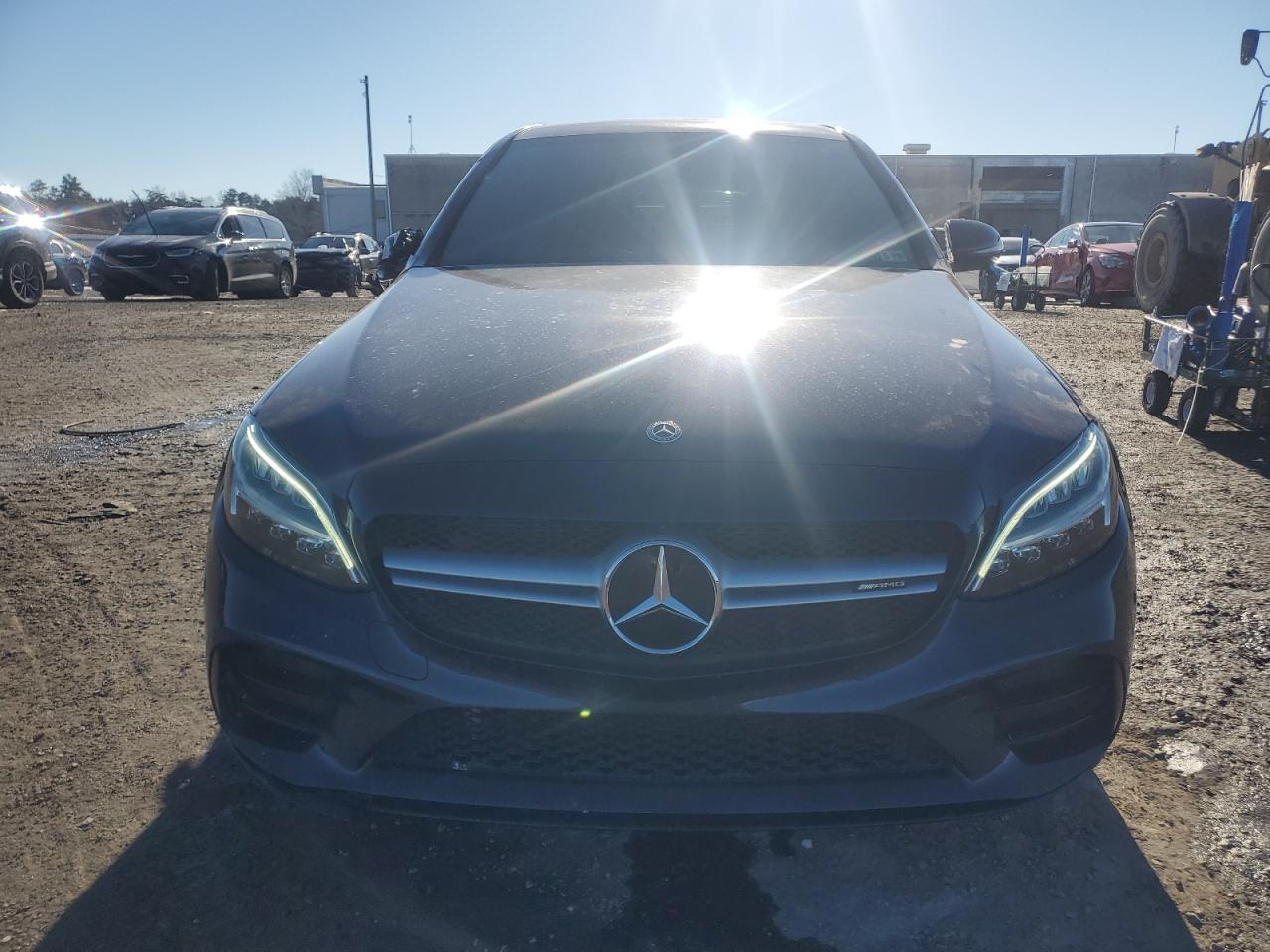 2020 Mercedes-Benz C-klasse VIN WDDWF6EB3LR557917 Copart auction photo, side / minor dent/scratches damage thumbnail 5