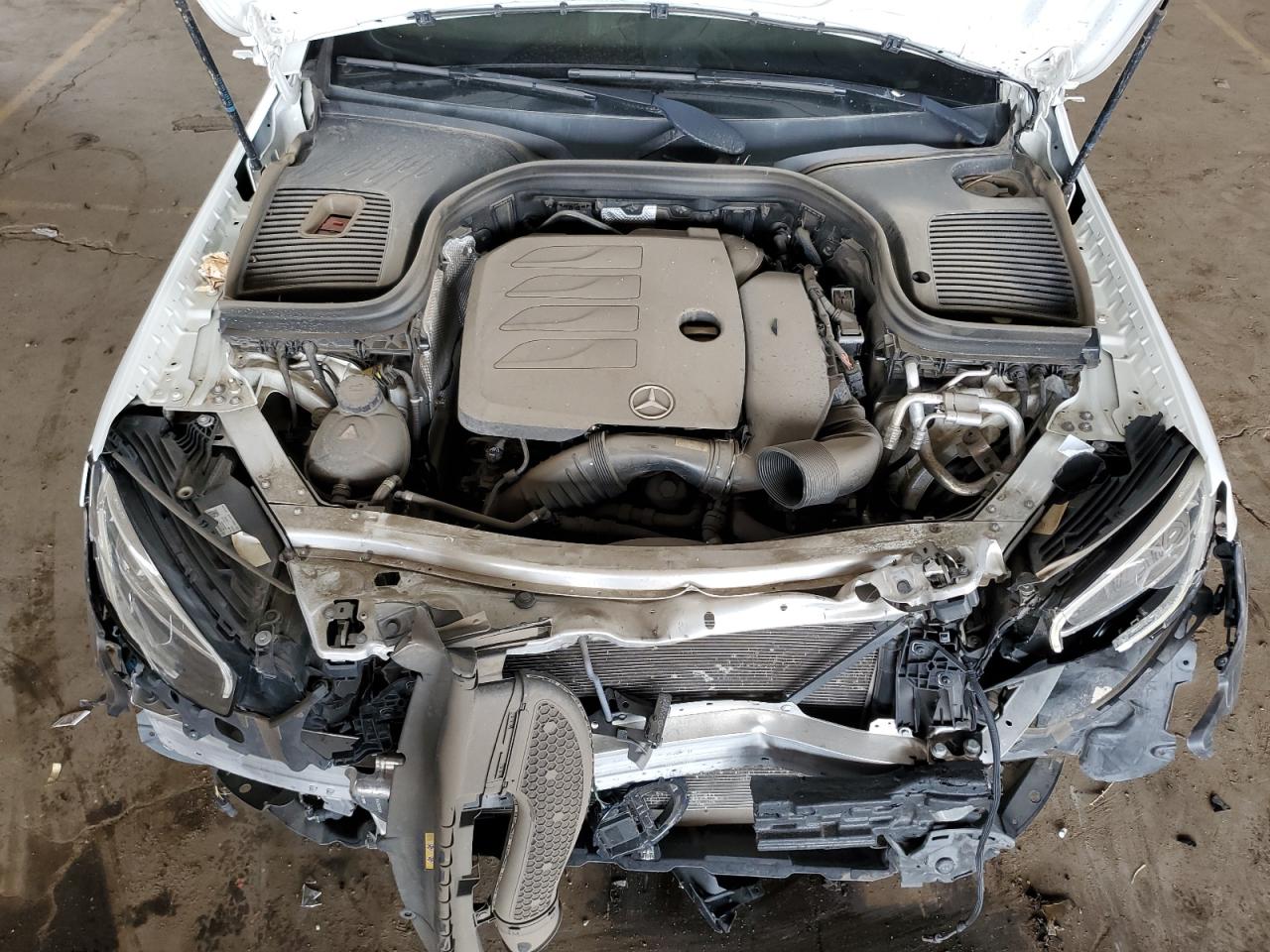 2020 Mercedes-Benz GLC VIN W1N0G8DB1LF795396 Copart auction photo, front end damage thumbnail 11
