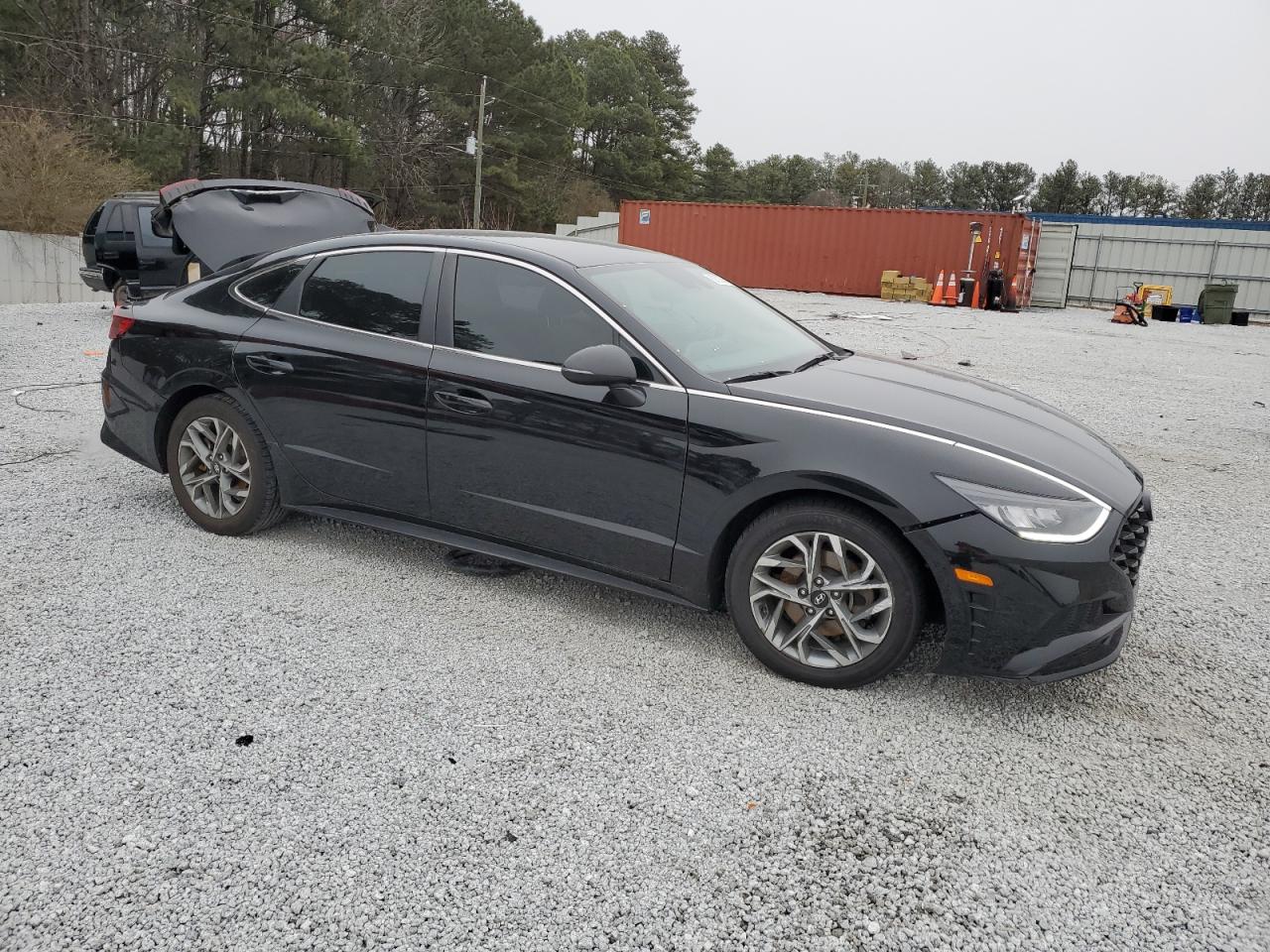 2020 Hyundai Sonata VIN 5NPEL4JA2LH054905 Copart auction photo, rear end / front end damage thumbnail 4