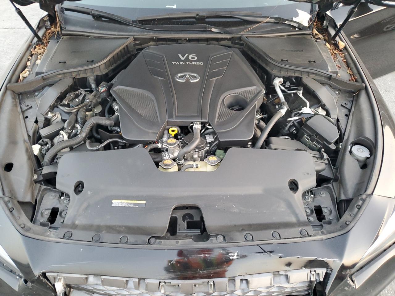 2019 Infiniti Q50 VIN JN1EV7AP2KM542985 Copart auction photo, front end damage thumbnail 12
