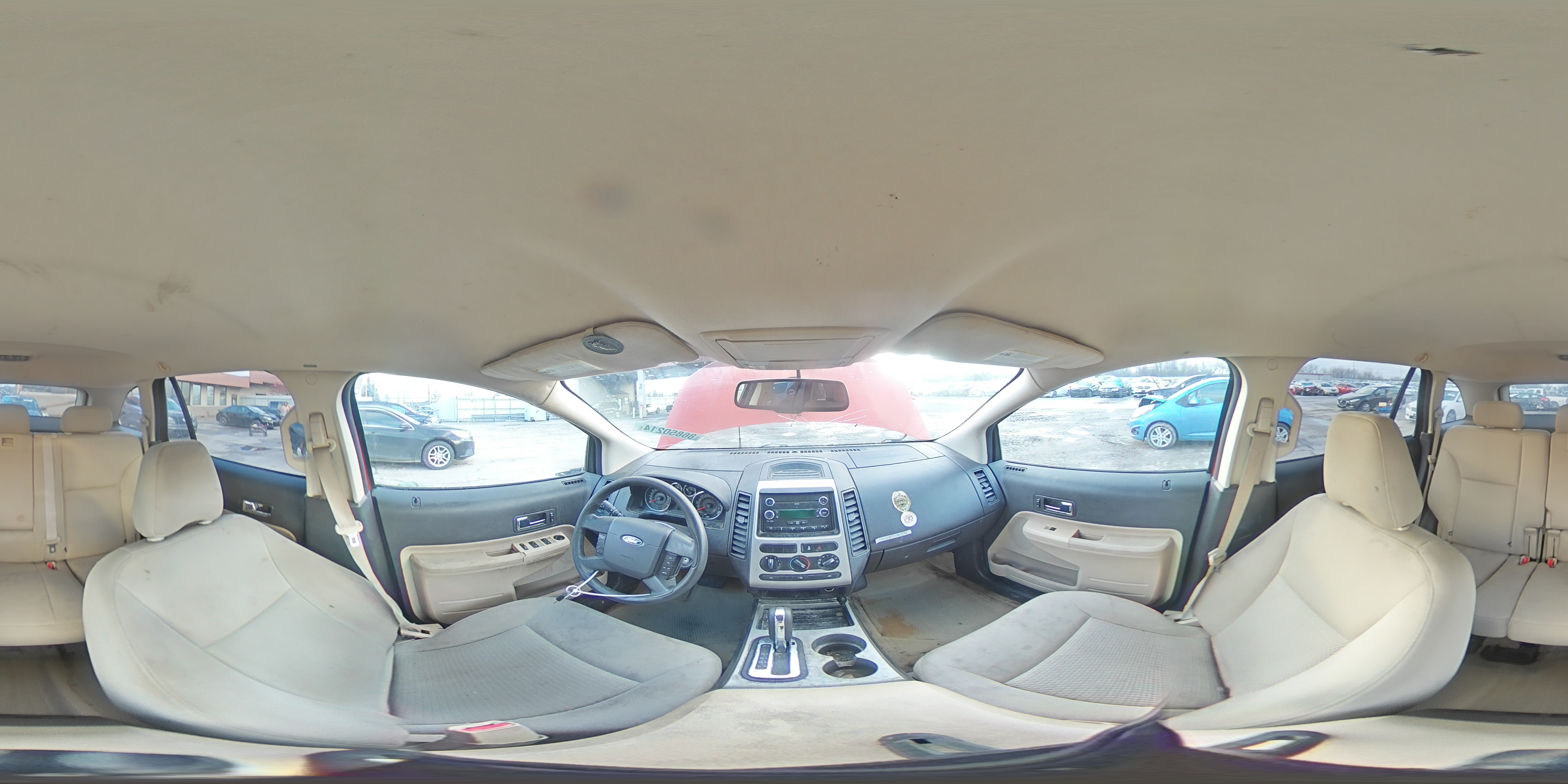 2008 Ford Edge VIN 2FMDK36C98BA90124 Copart auction photo, all over damage thumbnail 14