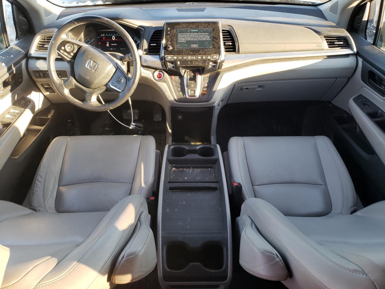 2018 Honda Odyssey VIN 5FNRL6H75JB046834 Copart auction photo, front end damage thumbnail 8