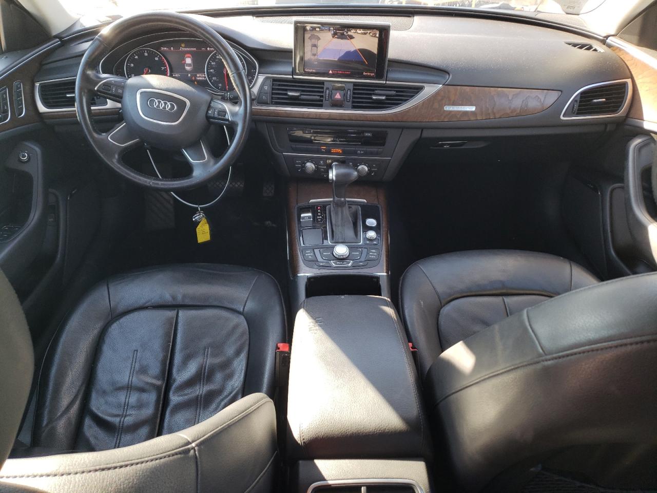 2014 Audi A6 VIN WAUGFAFC4EN018643 Copart auction photo, rear end / minor dent/scratches damage thumbnail 8