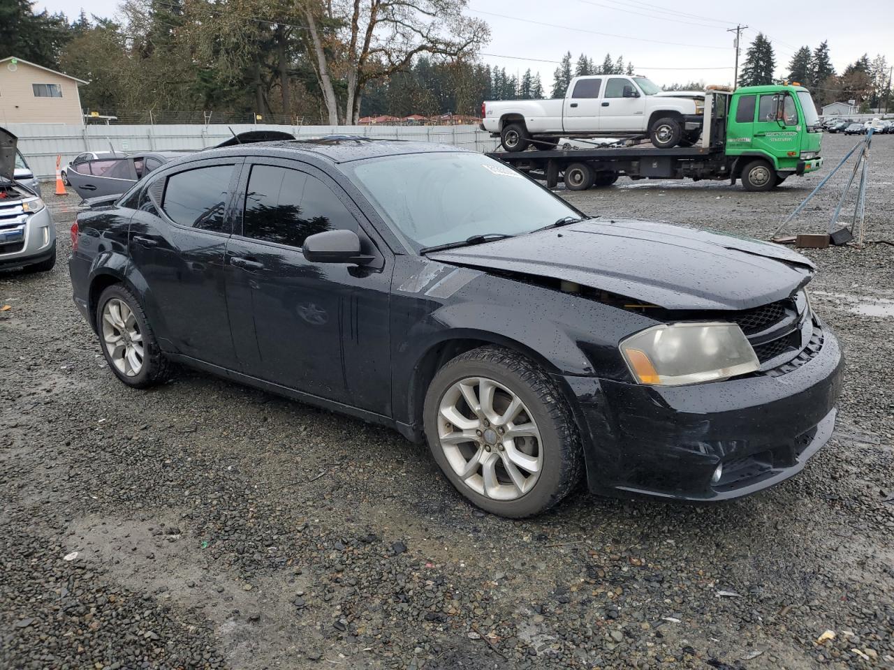 2012 Dodge Avenger VIN 1C3CDZBG6CN207293 Copart auction photo, front end damage thumbnail 4