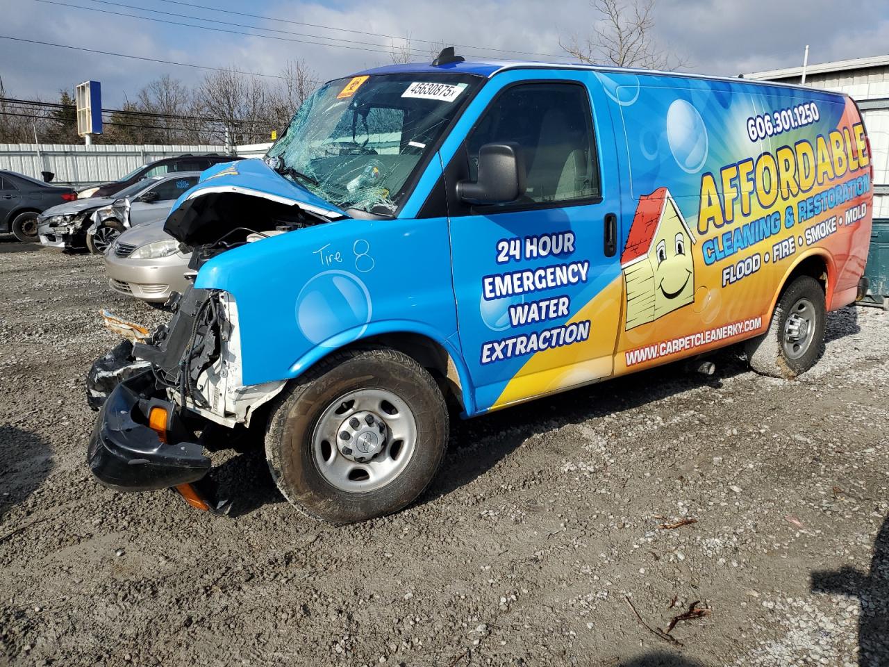 2018 Chevrolet Express VIN 1GCWGAFG8J1340668
