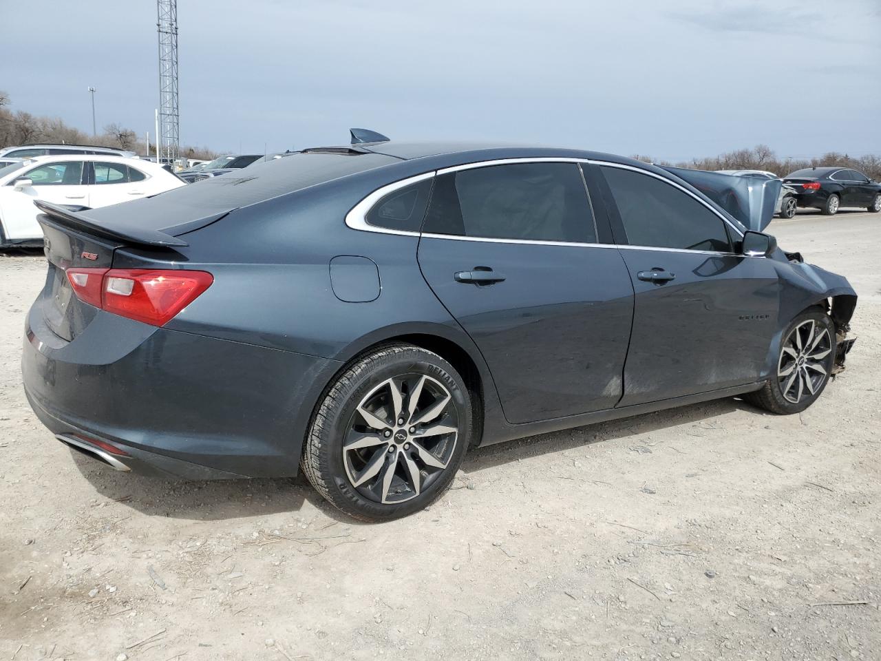 2021 Chevrolet Malibu VIN 1G1ZG5ST1MF083683 Copart auction photo, front end / all over damage thumbnail 3