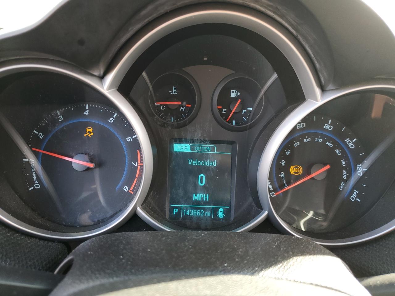 2013 Chevrolet Cruze VIN 1G1PC5SB7D7321217 Copart auction photo, vandalism damage thumbnail 9