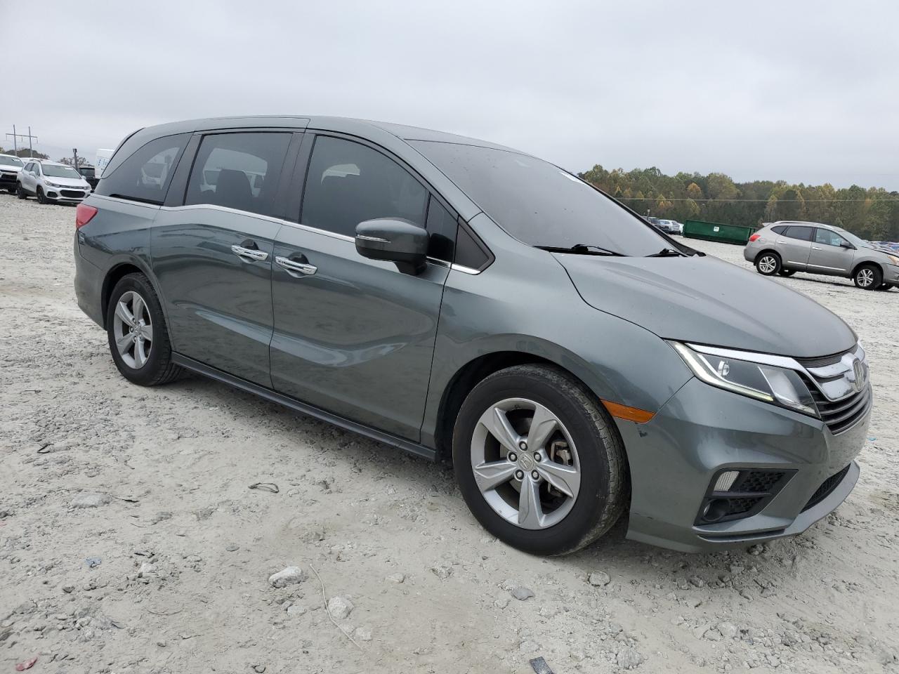 2018 Honda Odyssey VIN 5FNRL6H74JB009225 Copart auction photo, rear end damage thumbnail 4