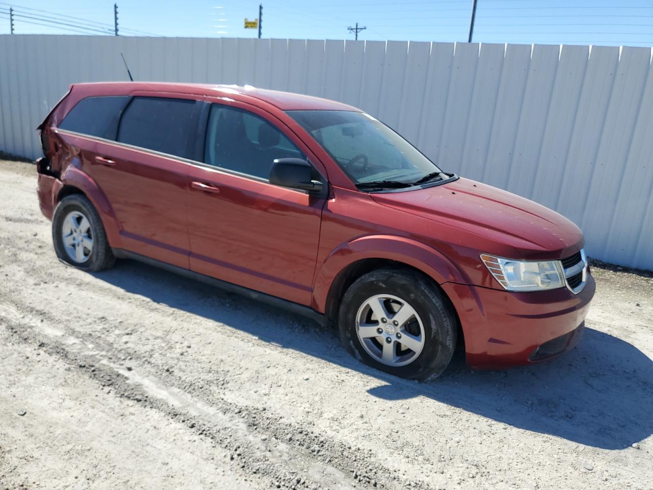 2010 Dodge Journey VIN 3D4PG4FB3AT230780 Copart auction photo, side / rear end damage thumbnail 4