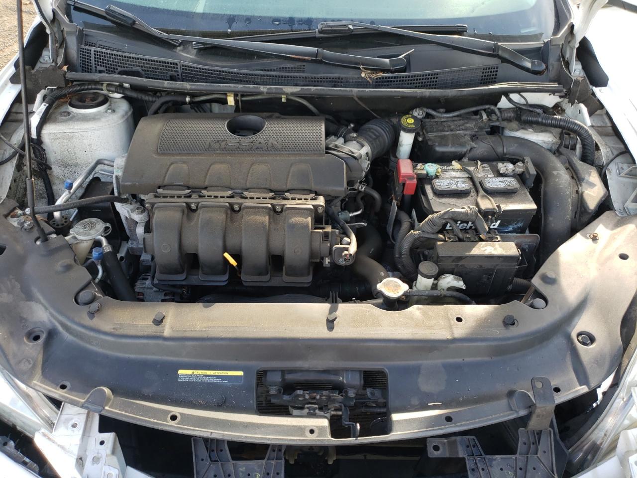 2015 Nissan Sentra VIN 3N1AB7AP6FY318208 Copart auction photo, front end / minor dent/scratches damage thumbnail 12