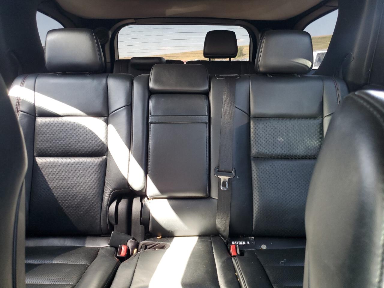 2013 Dodge Durango VIN 1C4SDJCT5DC669345 Copart auction photo, front end / undercarriage damage thumbnail 10