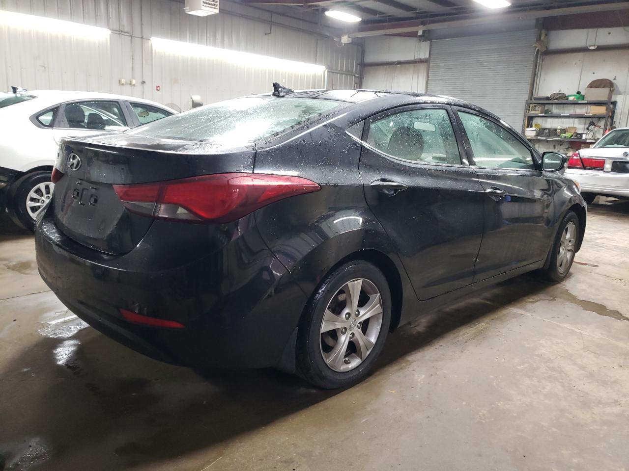 2016 Hyundai Elantra VIN 5NPDH4AE1GH679740 Copart auction photo, side damage thumbnail 3