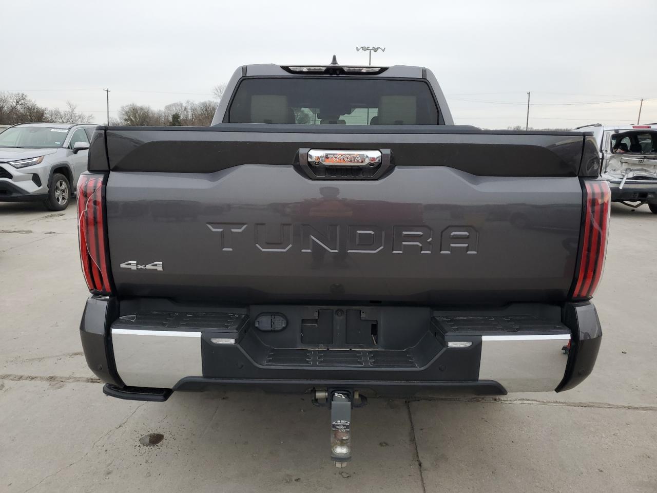 2022 Toyota Tundra VIN 5TFMA5DB4NX001531 Copart auction photo, missing/altered vin / hail damage thumbnail 6