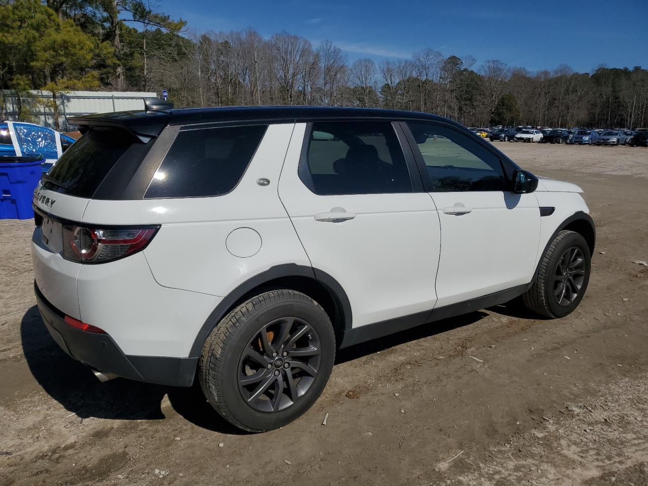 2018 Land Rover Discovery VIN SALCP2RX4JH744748 Copart auction photo, front end damage thumbnail 3
