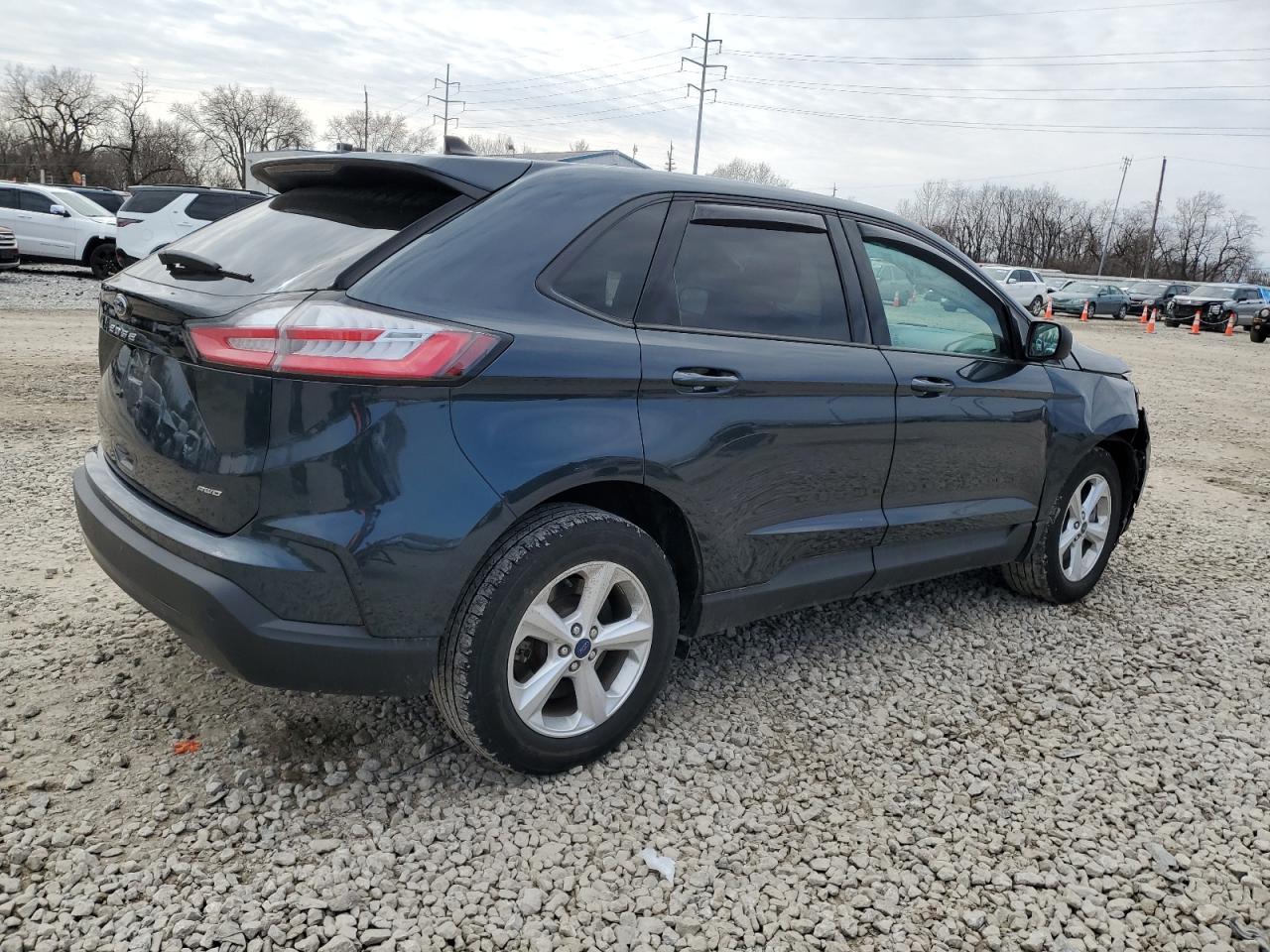 2022 Ford Edge VIN 2FMPK4G99NBA18695 Copart auction photo, front end damage thumbnail 3