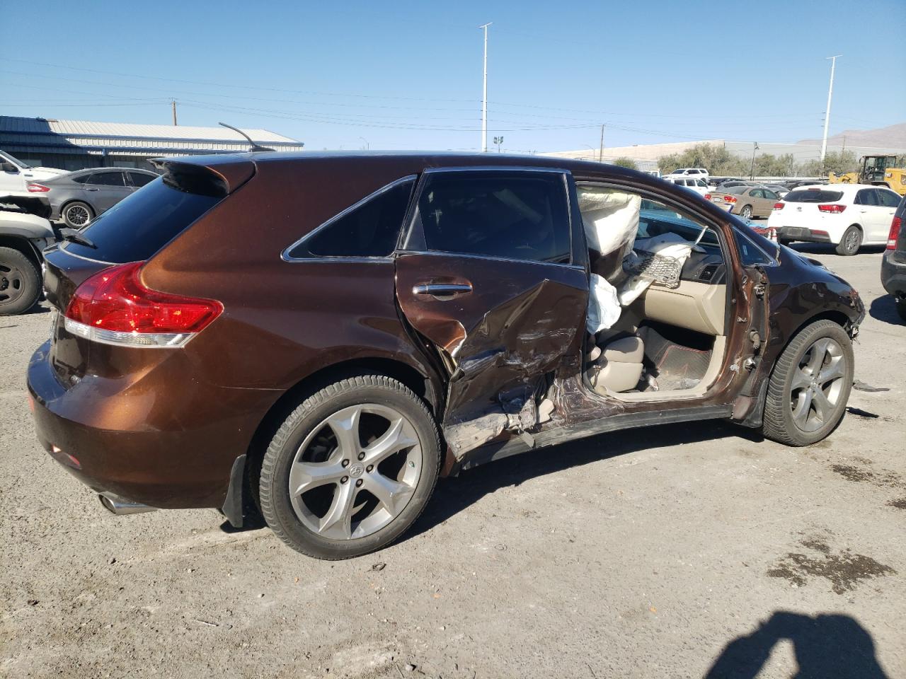 2009 Toyota Venza VIN 4T3BK11A89U011577 Copart auction photo, front end / side damage thumbnail 3