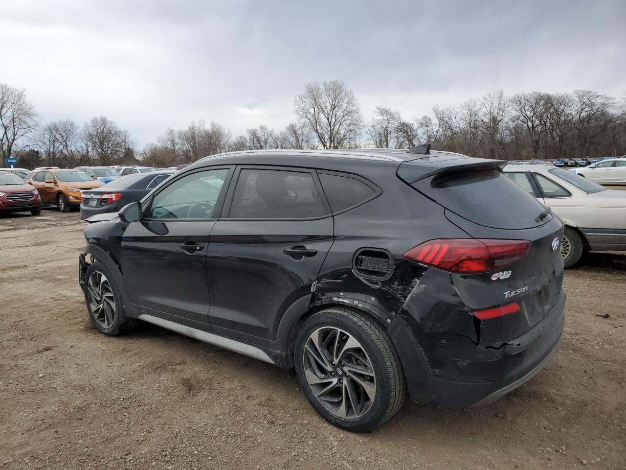 2019 Hyundai Tucson VIN KM8J3CAL9KU045869 Copart auction photo, front end damage thumbnail 2
