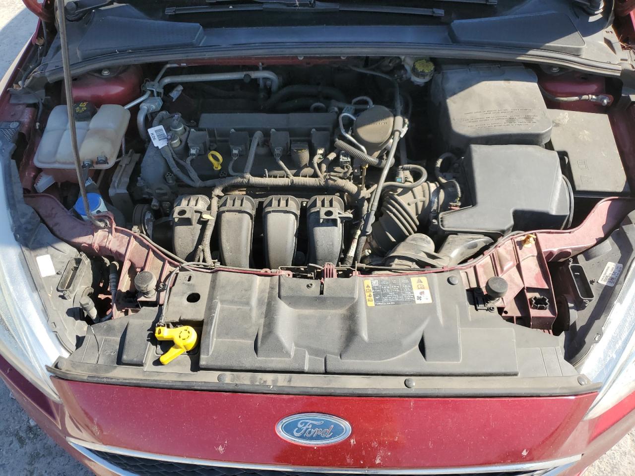 2015 Ford Focus VIN 1FADP3F20FL240475 Copart auction photo, rear end damage thumbnail 11