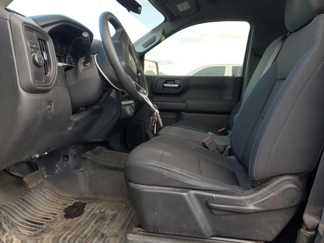 2019 Chevrolet Silverado VIN 3GCNWAEH6KG215261 Copart auction photo, side damage thumbnail 7