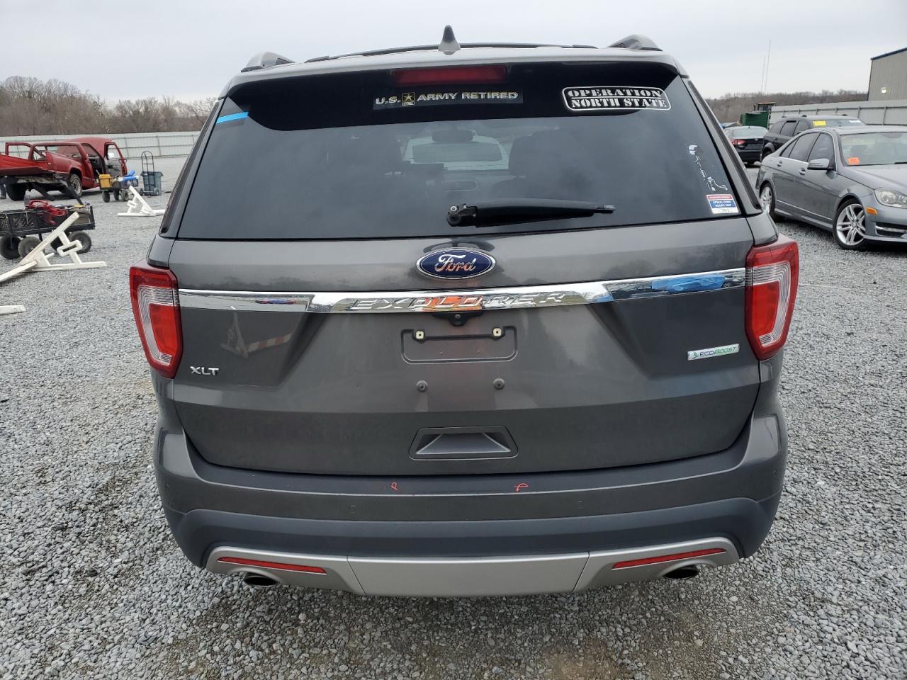 2017 Ford Explorer VIN 1FM5K7DH7HGD48787 Copart auction photo, front end damage thumbnail 6