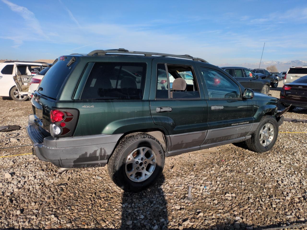2001 Jeep Grand Cherokee VIN 1J4GW48N21C570404 Copart auction photo, front end damage thumbnail 3