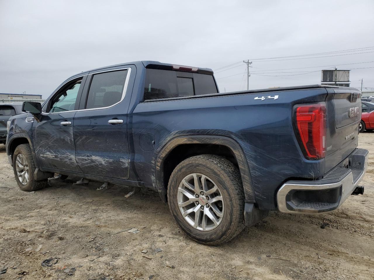 2020 GMC Sierra VIN 3GTU9DED1LG121677 Copart auction photo, all over damage thumbnail 2