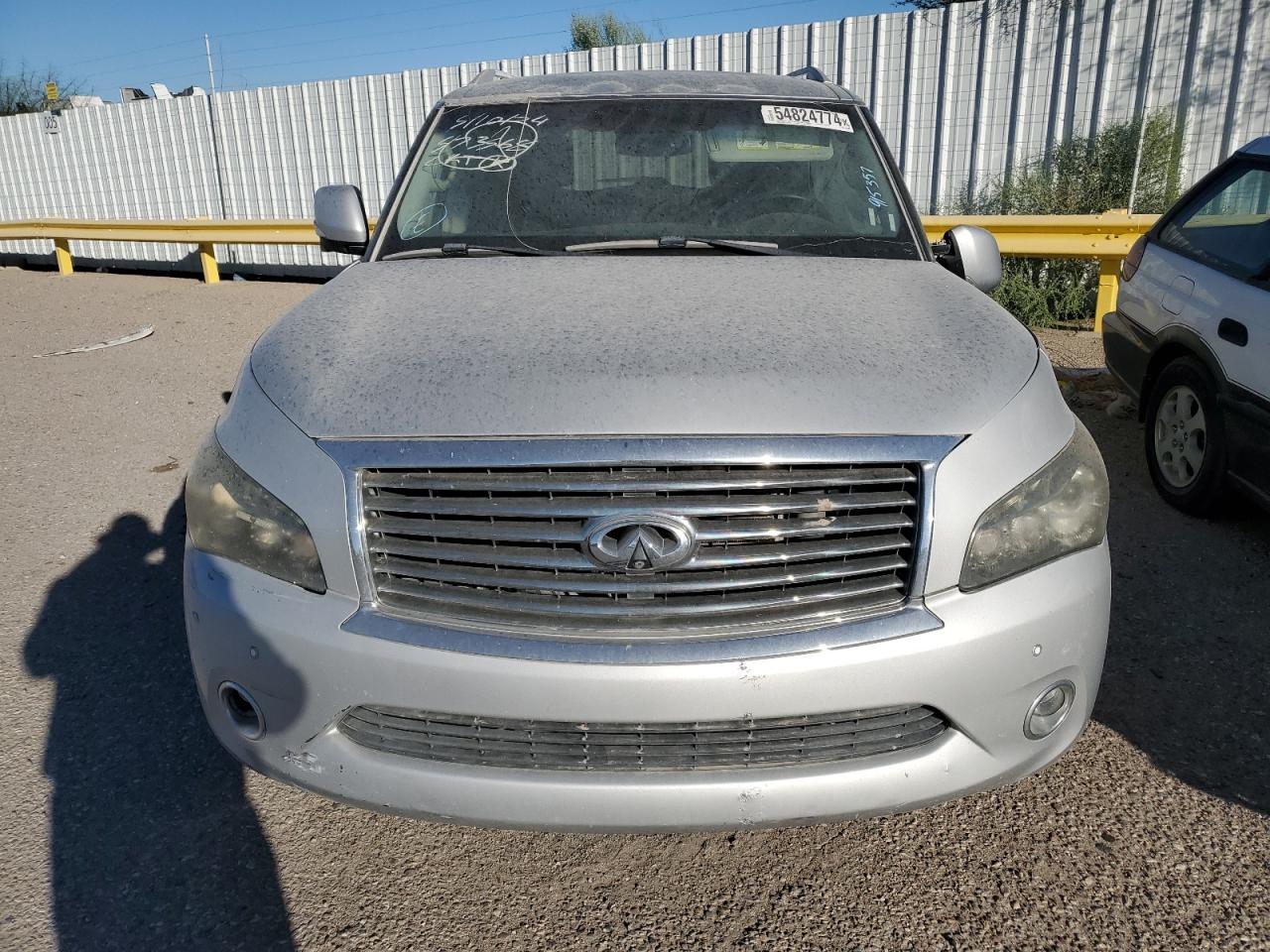 2012 Infiniti QX56 VIN JN8AZ2NF5C9519357 Copart auction photo, side / undercarriage damage thumbnail 5