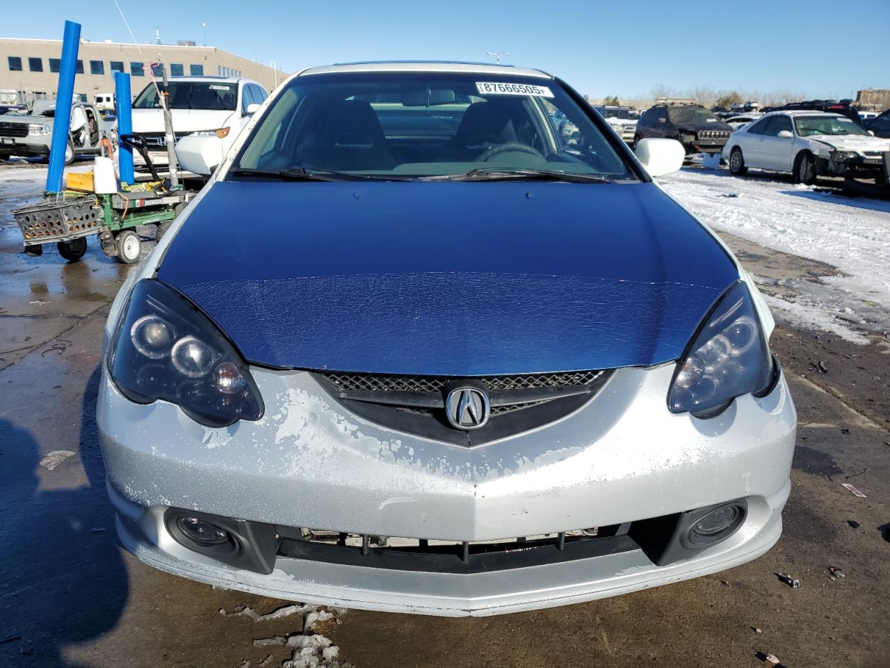 2005 Acura RSX VIN JH4DC54845S007906 Copart auction photo, side / front end damage thumbnail 5