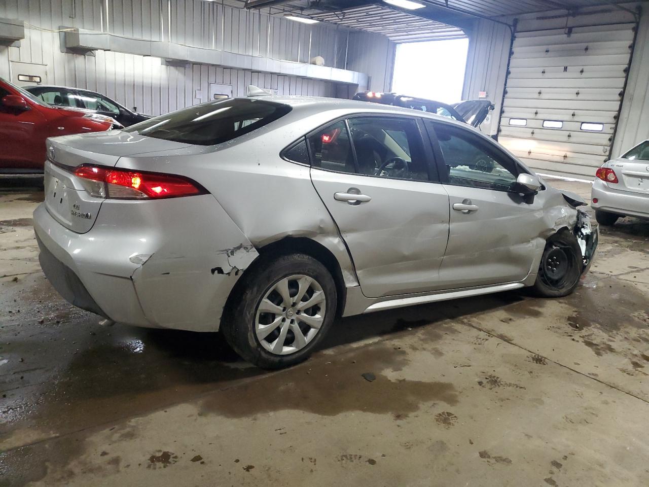 2024 Toyota Corolla VIN JTDBCMFE4RJ032984 Copart auction photo, all over damage thumbnail 3