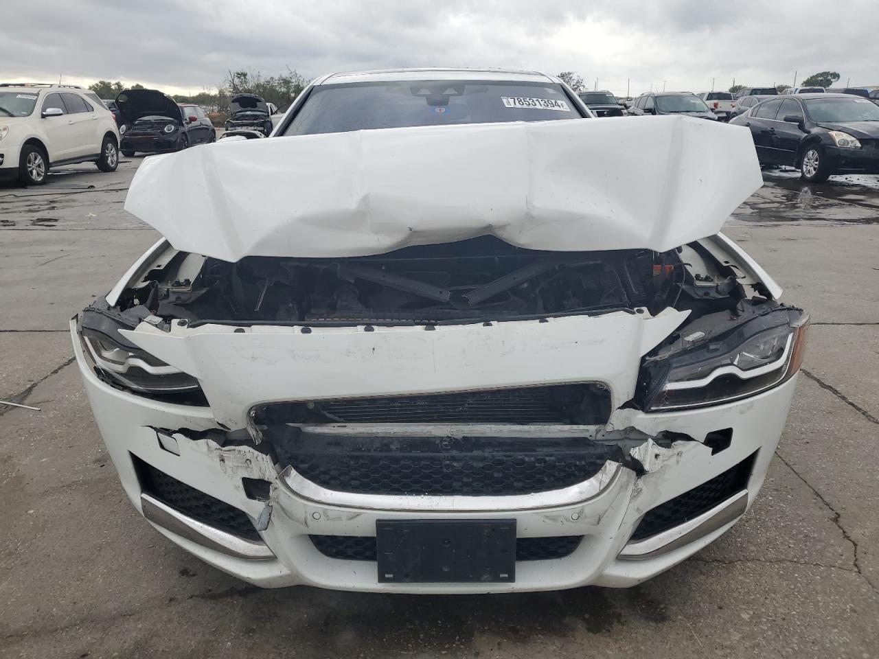 2016 Jaguar XF VIN SAJBK4BV3GCY15743 Copart auction photo, front end damage thumbnail 5