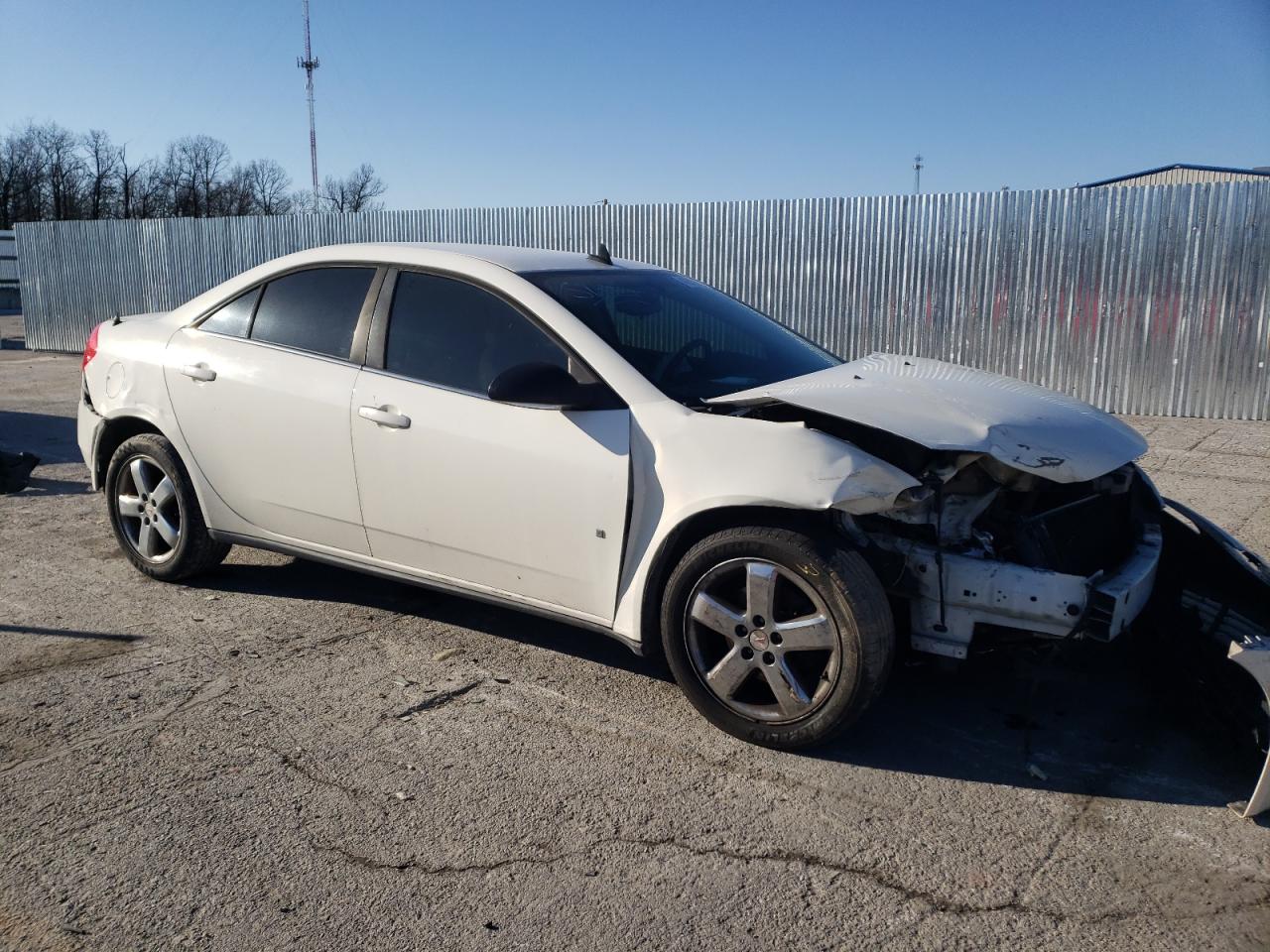 2008 Pontiac G6 VIN 1G2ZH57N184262360 Copart auction photo, front end damage thumbnail 4