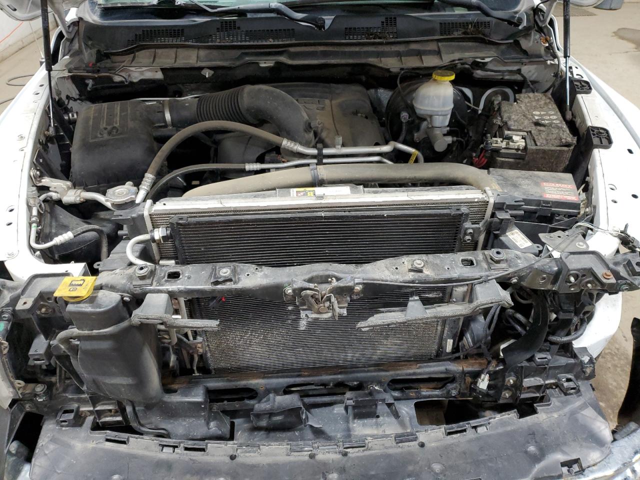 2017 RAM 1500 VIN 3C6JR6DT1HG675260 Copart auction photo, front end damage thumbnail 11