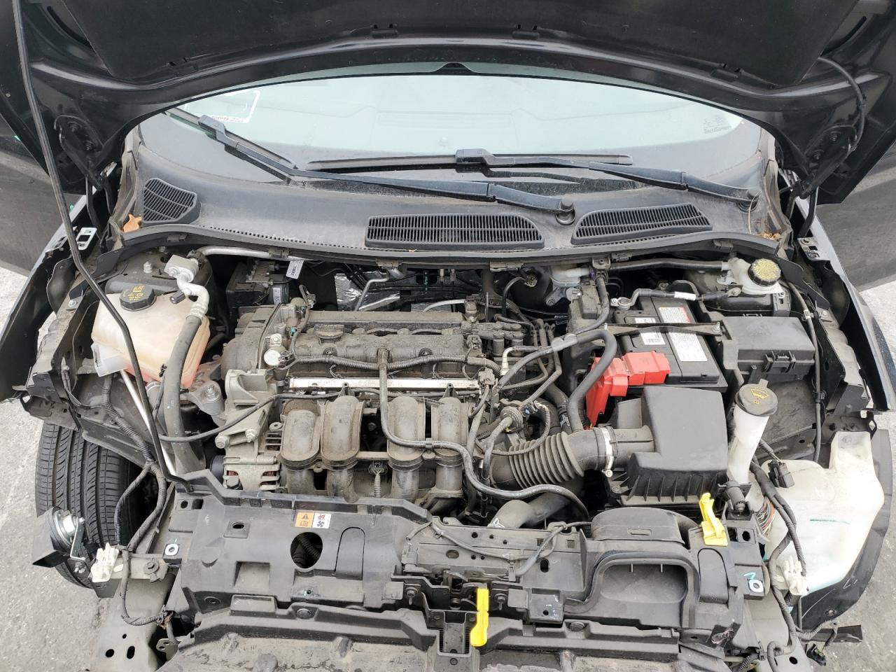 2019 Ford Fiesta VIN 3FADP4AJ7KM104955 Copart auction photo, front end damage thumbnail 11