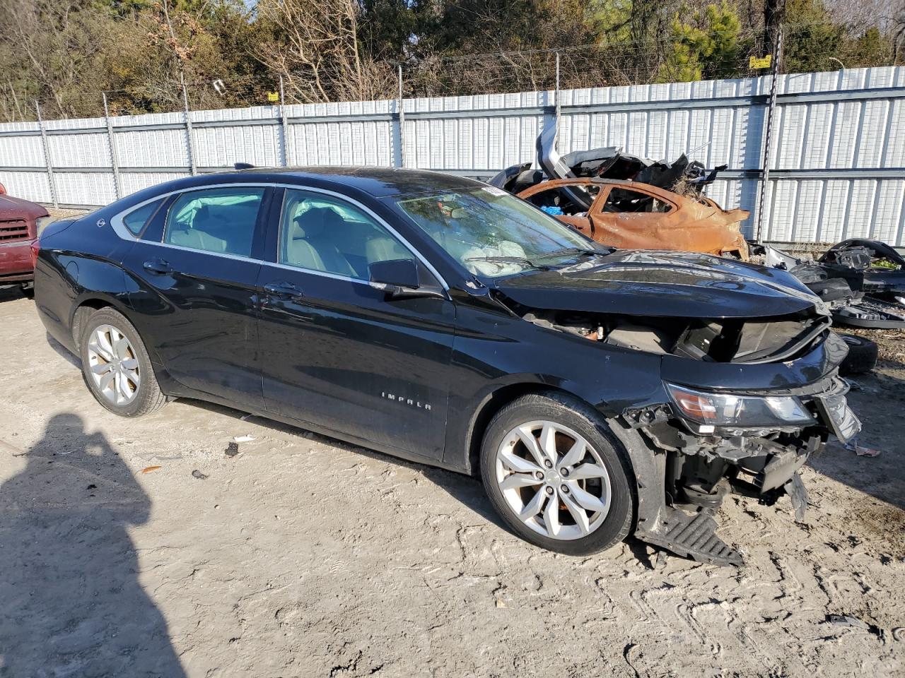 2018 Chevrolet Impala VIN 2G1105S35J9132972 Copart auction photo, front end / minor dent/scratches damage thumbnail 4