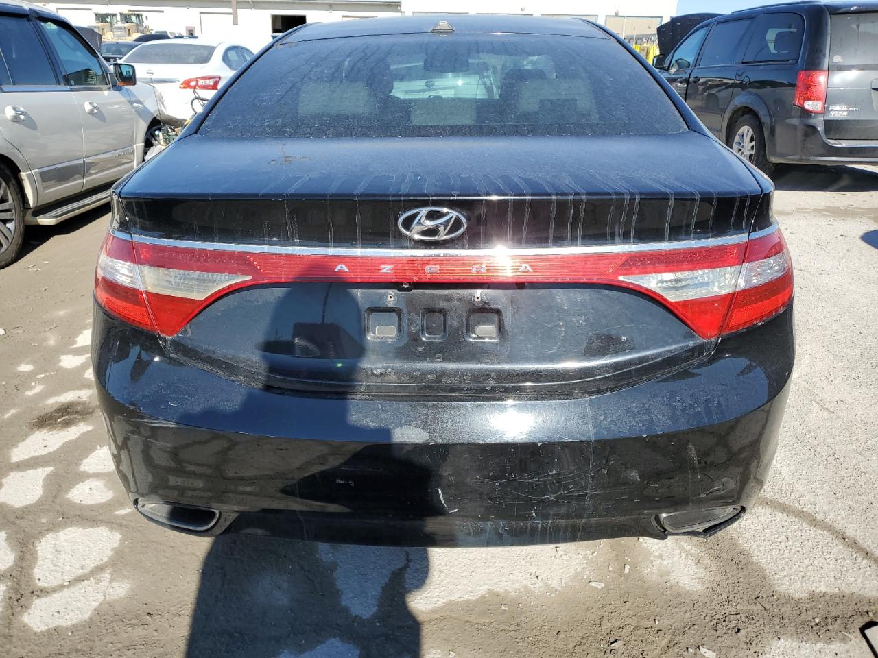 2013 Hyundai Azera VIN KMHFG4JG9DA259915 Copart auction photo, mechanical / side damage thumbnail 6