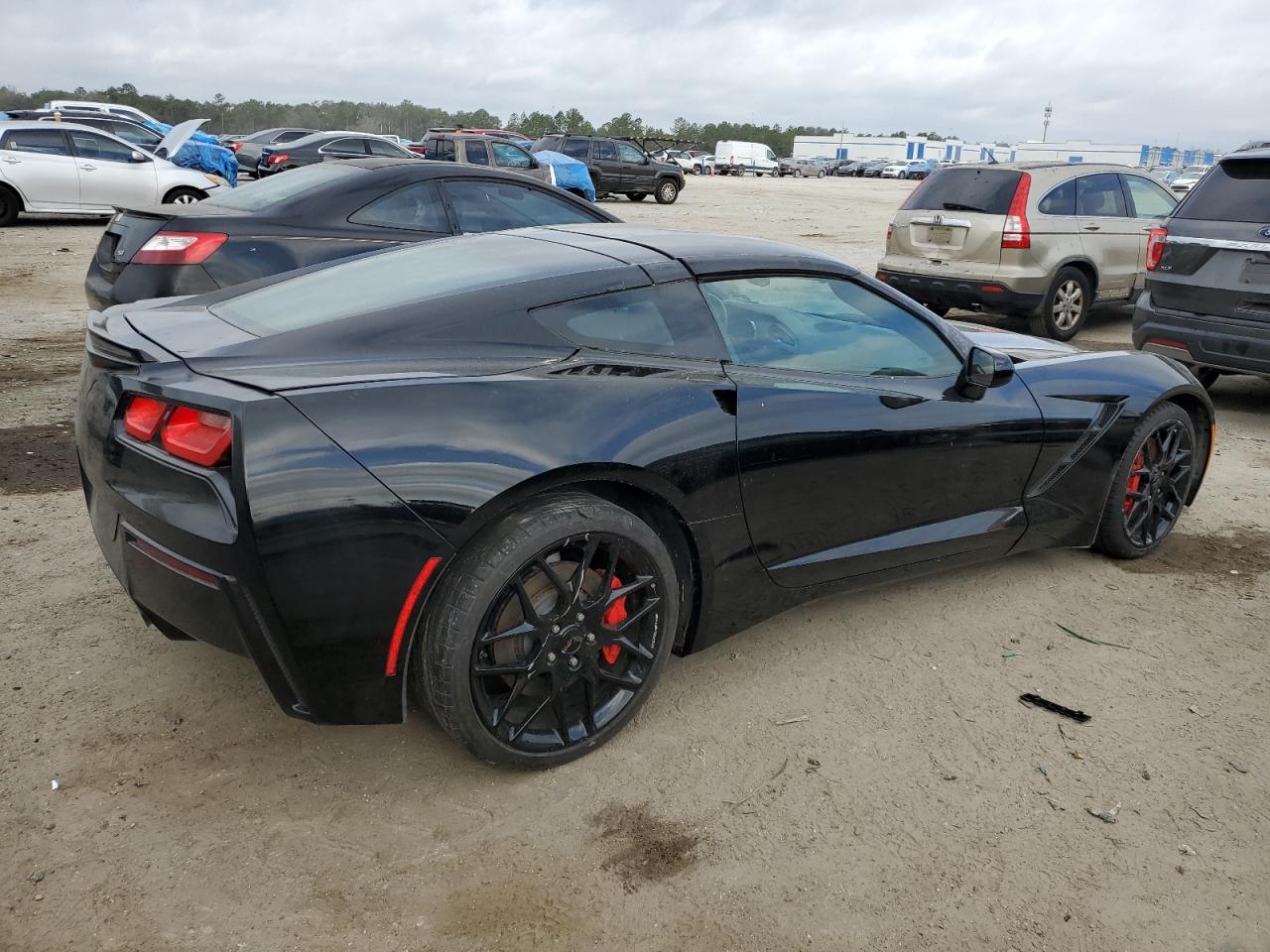 2019 Chevrolet Corvette VIN 1G1YM2D76K5107451 Copart auction photo, undercarriage / minor dent/scratches damage thumbnail 3