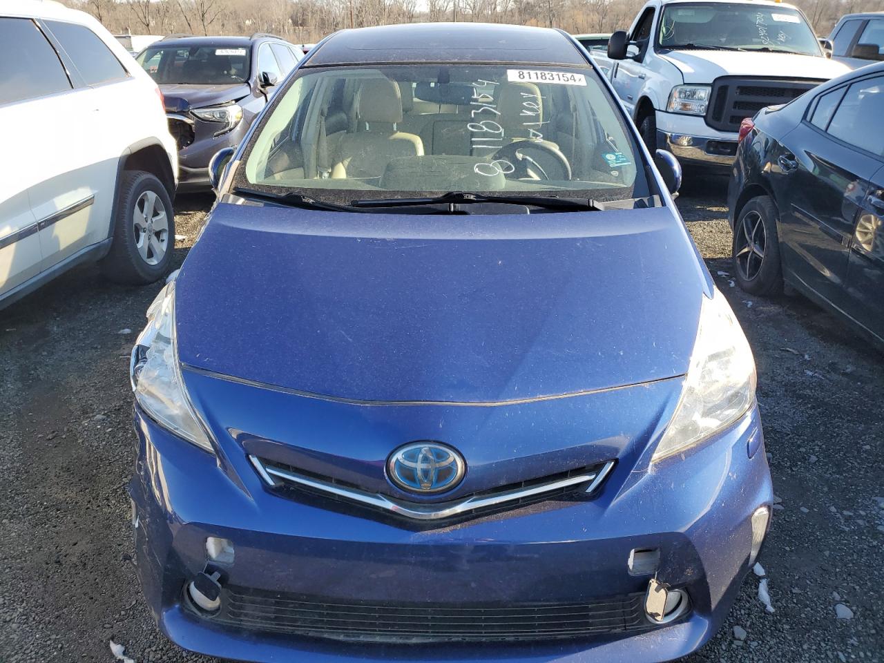 2012 Toyota Prius VIN JTDZN3EU0C3184381 Copart auction photo, side / front end damage thumbnail 5