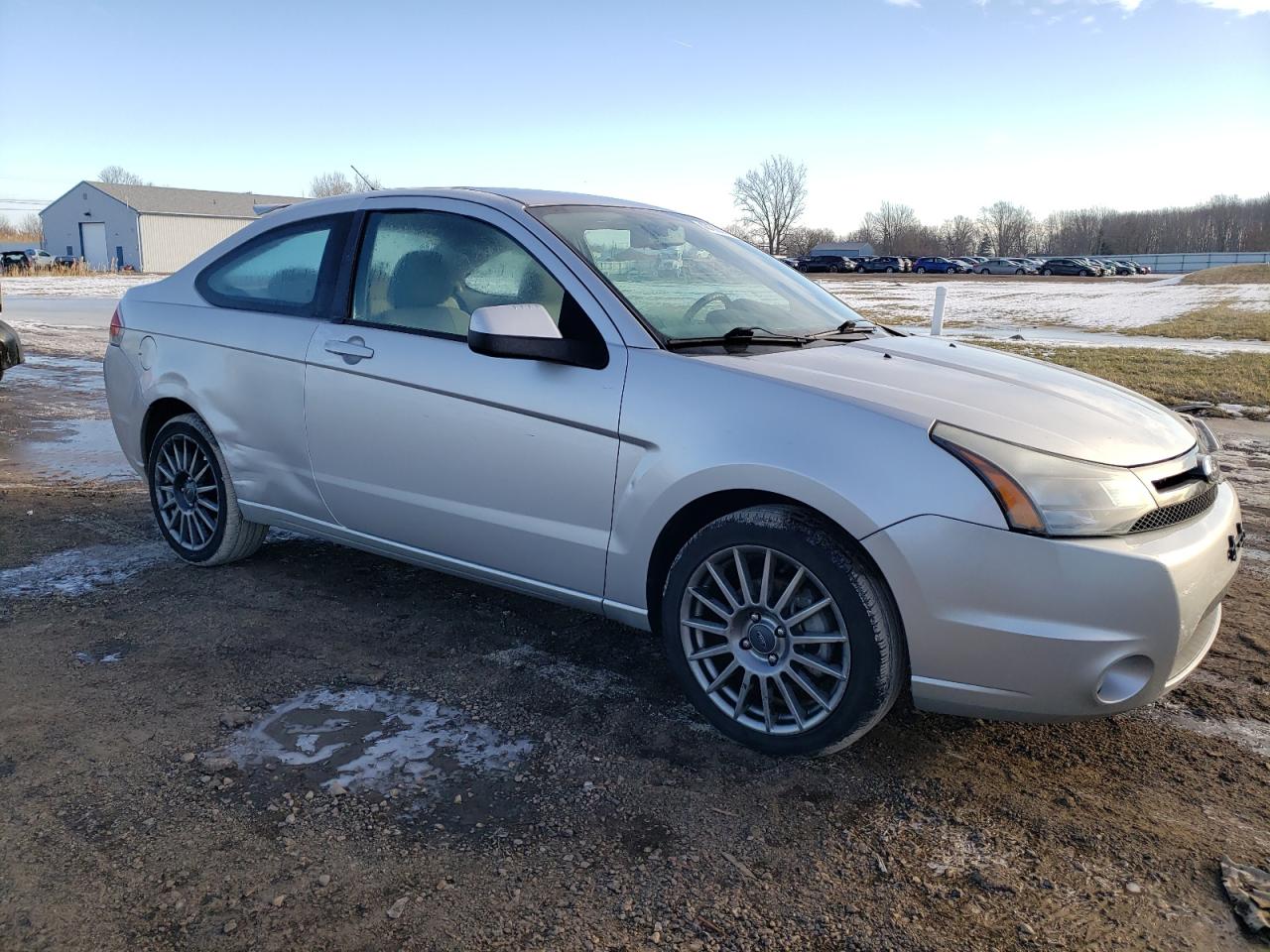 2009 Ford Focus VIN 1FAHP33N99W245869 Copart auction photo, front end / side damage thumbnail 4