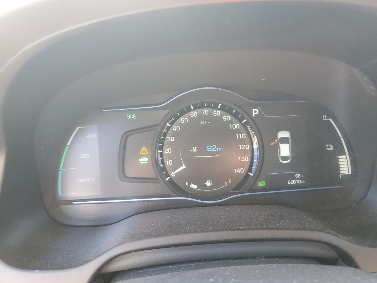2019 Hyundai IONIQ VIN KMHC75LC0KU144702 Copart auction photo, front end damage thumbnail 9