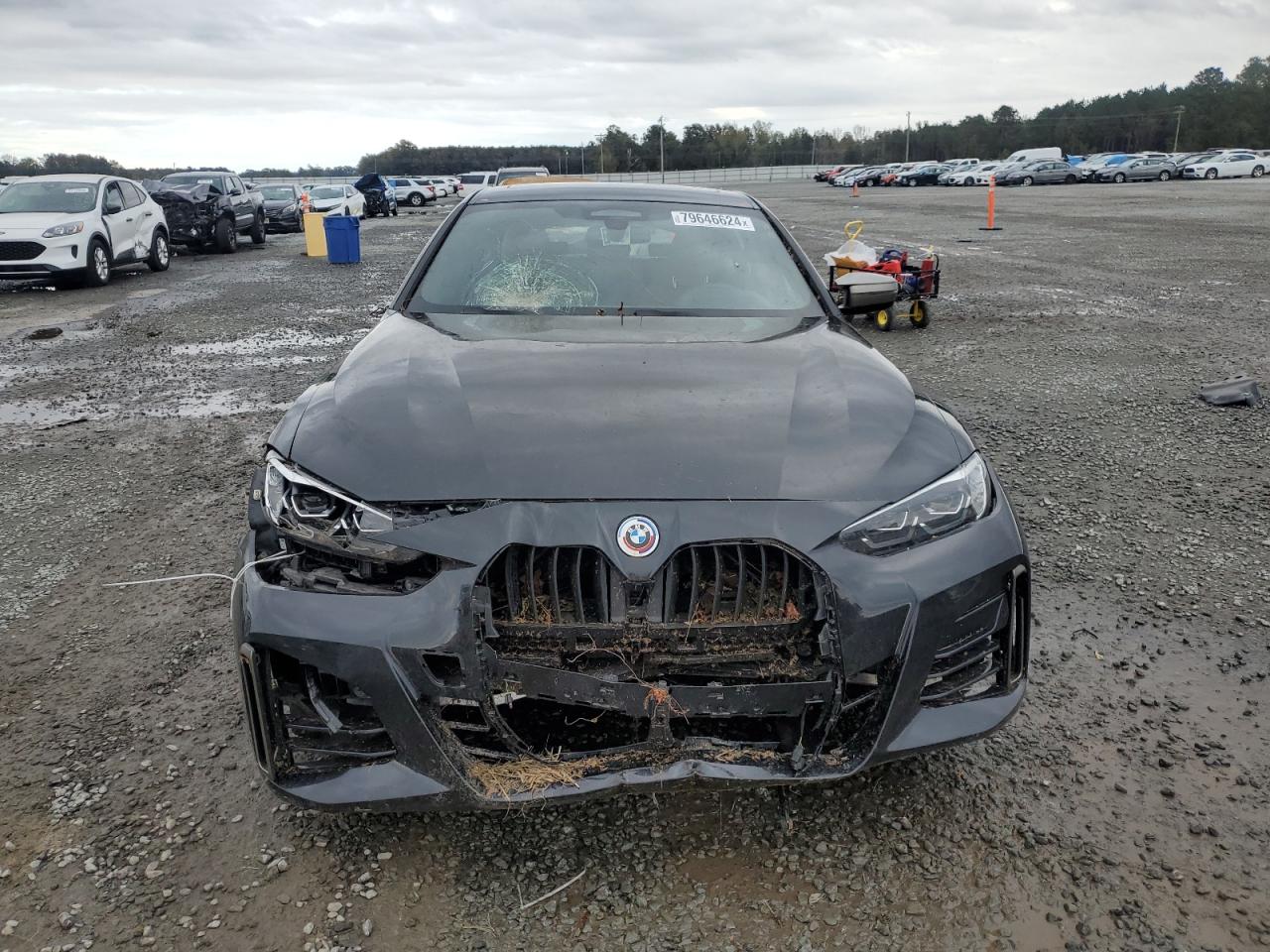2023 BMW 4er VIN WBA63AW06PFN49091 Copart auction photo, front end / rear end damage thumbnail 5