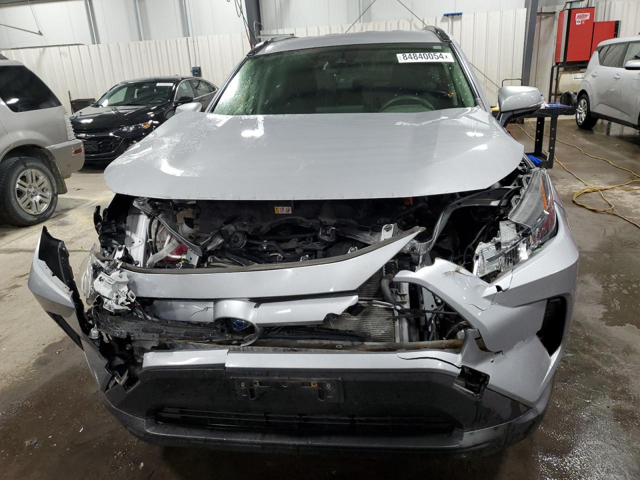 2019 Toyota RAV 4 VIN JTMMWRFVXKD502890 Copart auction photo, front end damage thumbnail 5