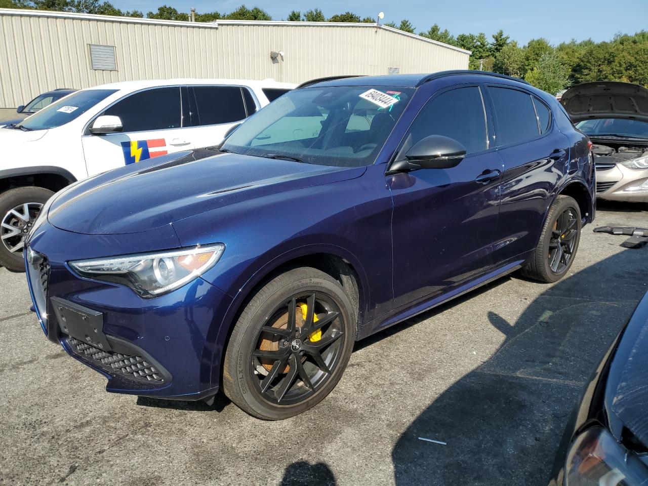 2021 Alfa Romeo Stelvio VIN ZASPAKBN3M7D09515