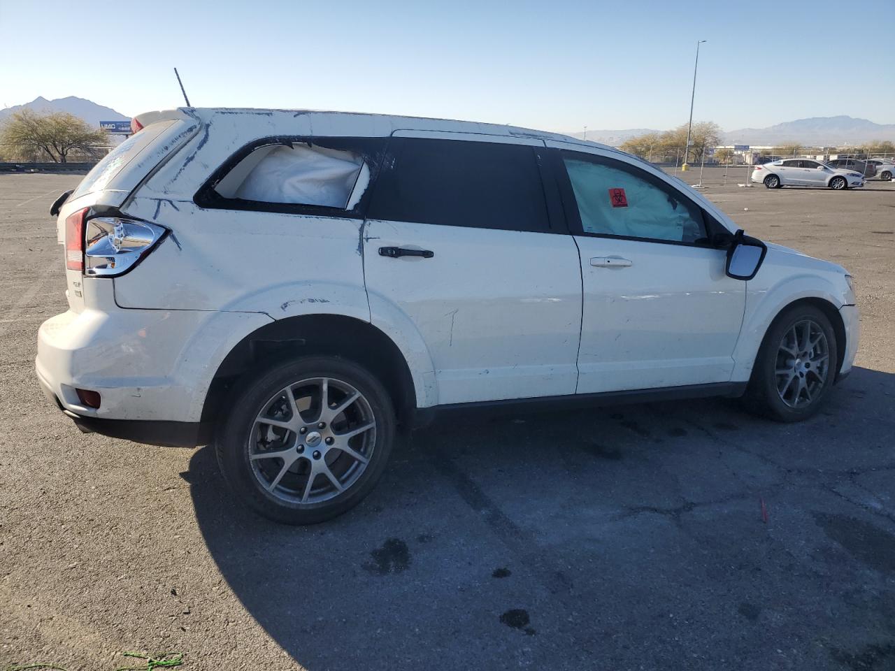 2018 Dodge Journey VIN 3C4PDCEG2JT473011 Copart auction photo, rollover damage thumbnail 3