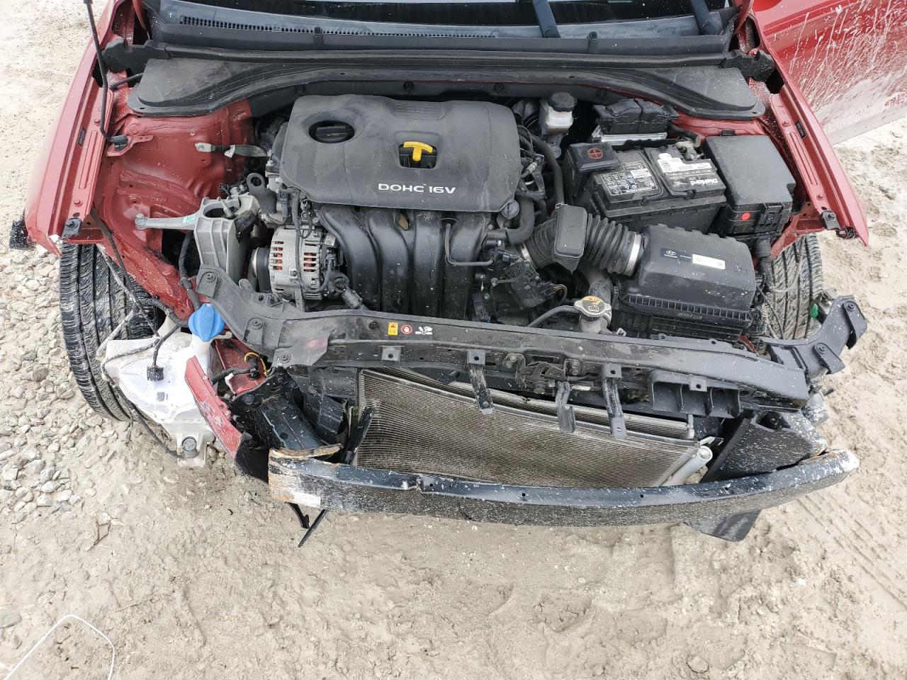 2018 Hyundai Elantra VIN 5NPD84LF2JH364605 Copart auction photo, front end / minor dent/scratches damage thumbnail 13