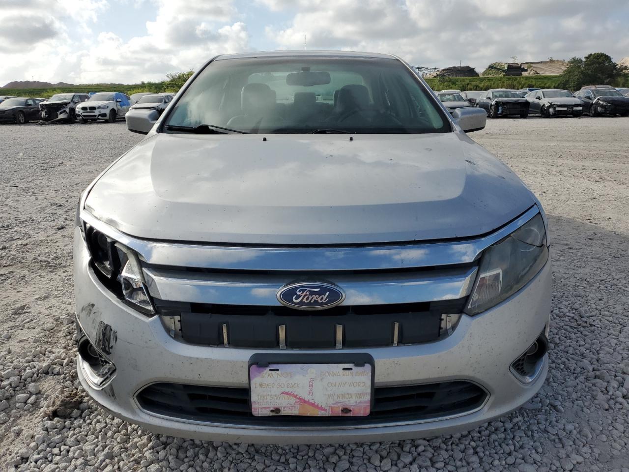2010 Ford Fusion VIN 3FADP0L30AR370861 Copart auction photo, front end damage thumbnail 5