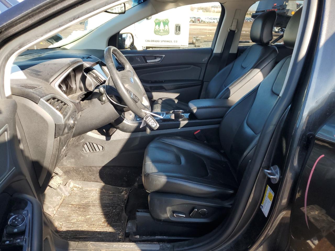 2017 Ford Edge VIN 2FMPK4K97HBC13058 Copart auction photo, rear end damage thumbnail 7